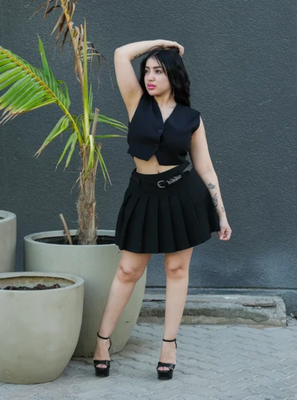 Sleeveless blouse